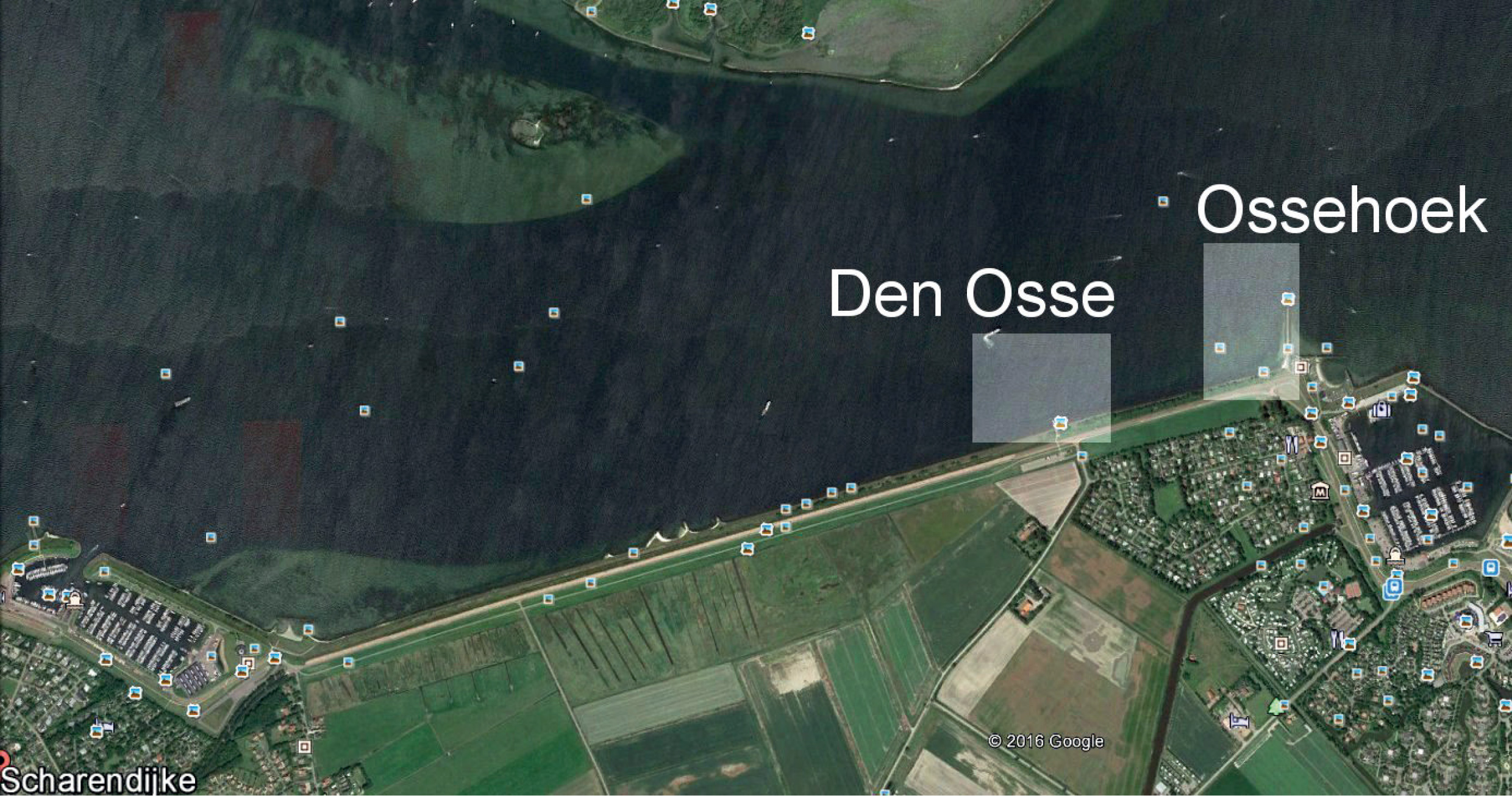 cartographie de Den Osse